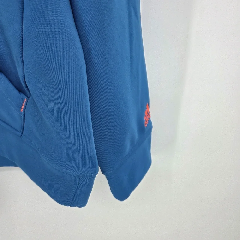 Adidas ClimaWarm Hoodie Men's M  Polyester Hooded Pullover Sweatshirt